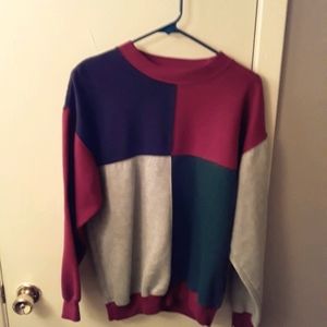 VTG Sport Architect 90's? Color Block Sweatshirt